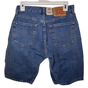 Levi's 505 Regular Fit Mens Denim Shorts Blue Medium Wash Size 29 NWT